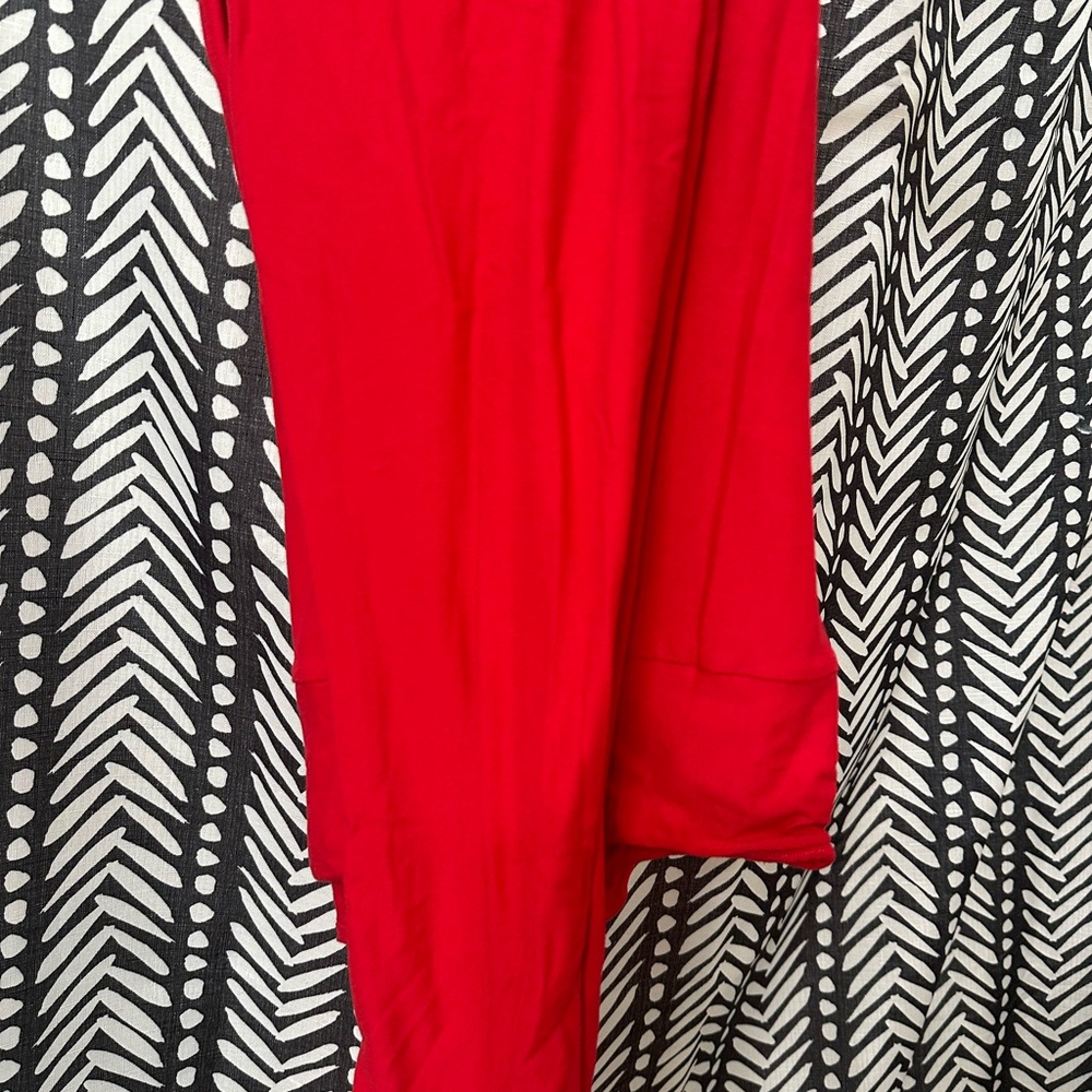 LulaRoe Leggings Bright Red